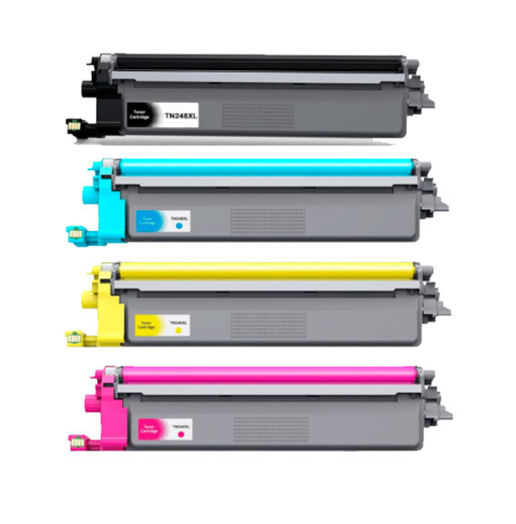 Pack 4 toners TN248XL compatibles