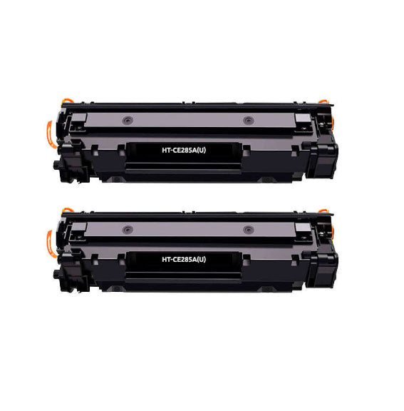 HP CE285A/CE278A/CB435A/CB436A Negro Cartucho de Toner Generico - Reemplaza 85A/78A/35A/36A ( 2 und)