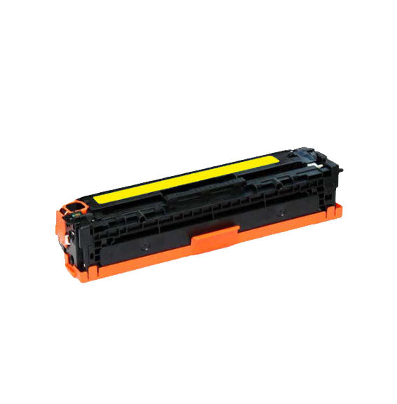 HP CB542A/CE322A/CF212X/CF212A Amarillo Cartucho de Toner Generico - Reemplaza 125A/128A/131X/131A
