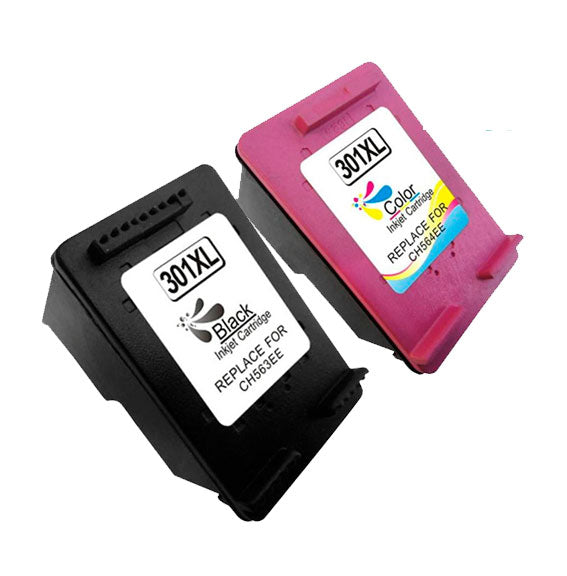 Pack HP 301xl negro y color