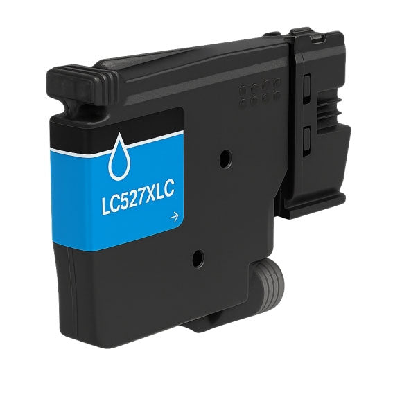 Brother LC527XL Cyan Cartucho de Tinta Pigmentada Generico - Reemplaza LC527XLC/LC527C