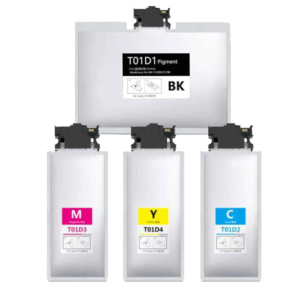 Pack 4 Cartuchos Epson T01D1 / T01D2 / T01D3 / T01D4